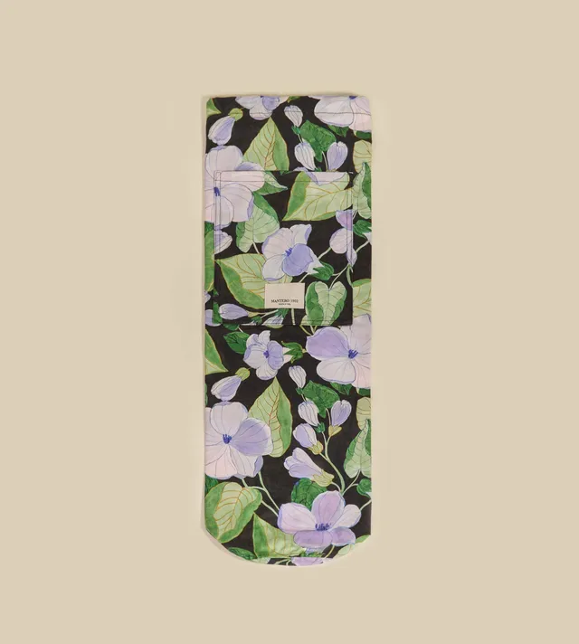 mantero-1902-nova-bag-porta-tappetino-yoga-in-cotone image 1