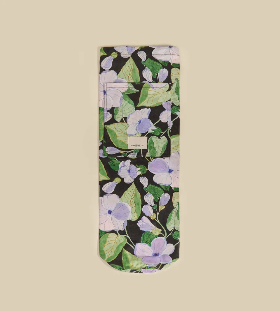 mantero-1902-nova-bag-porta-tappetino-yoga-in-cotone image 1