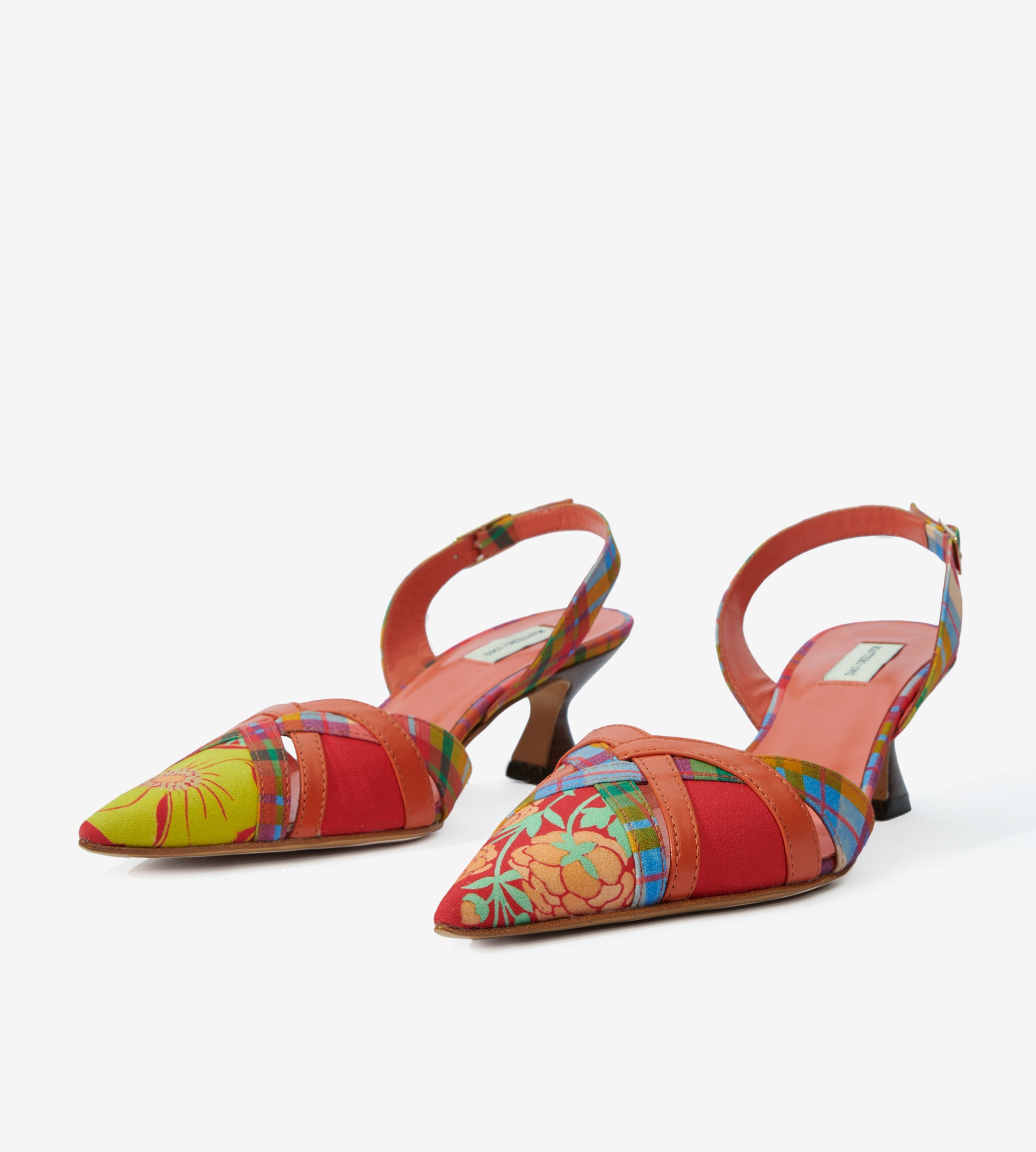 mantero-1902-peonia-slingback-in-cotone image 4