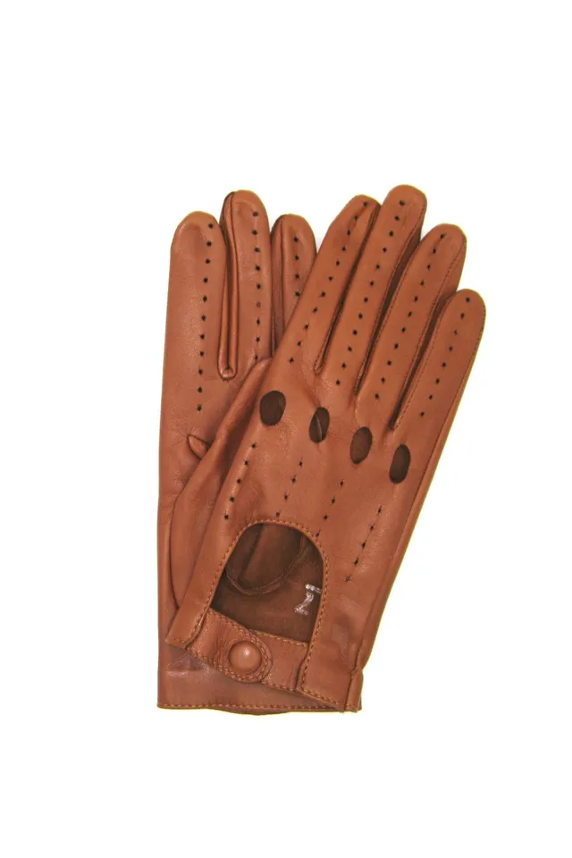 sermoneta-gloves-guanto-guida-sfoderato-dita-intere-tan image 1