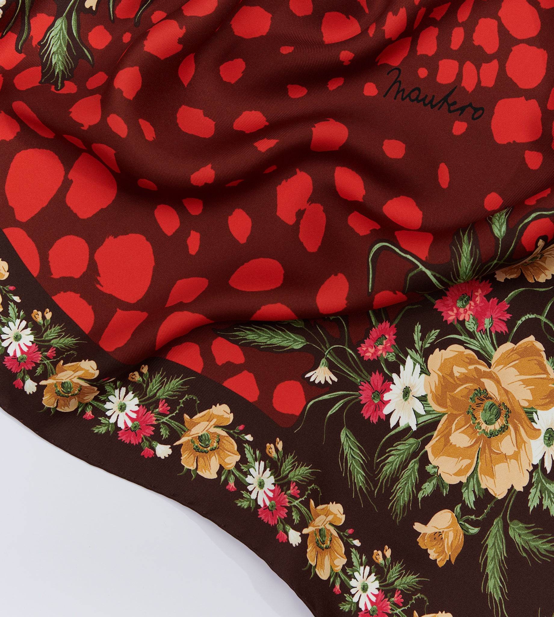 foulard-majorelle-mantero-1902-small-carr-70x70-cm-orlo-a-roulottage-made-in-ita image 4