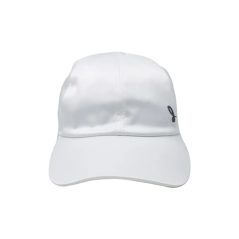 doria-1905-lefty-cappello-baseball-in-satin-bianco-spuma image 1
