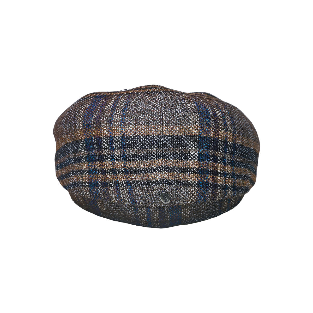 doria-1905-shelby-coppola-irlandese-8-spicchi-tartan-seta-lino image 4