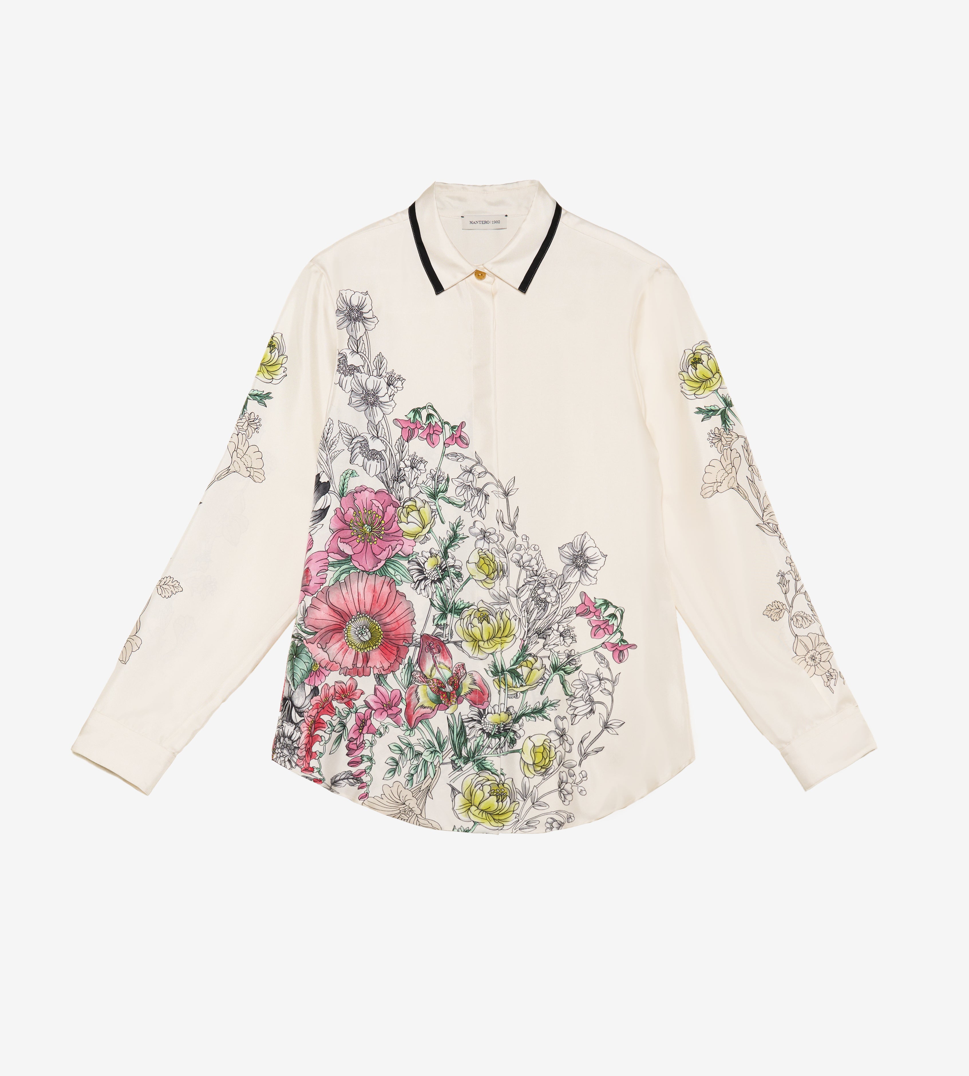mantero-1902-lea-camicia-classica-manica-lunga image 2