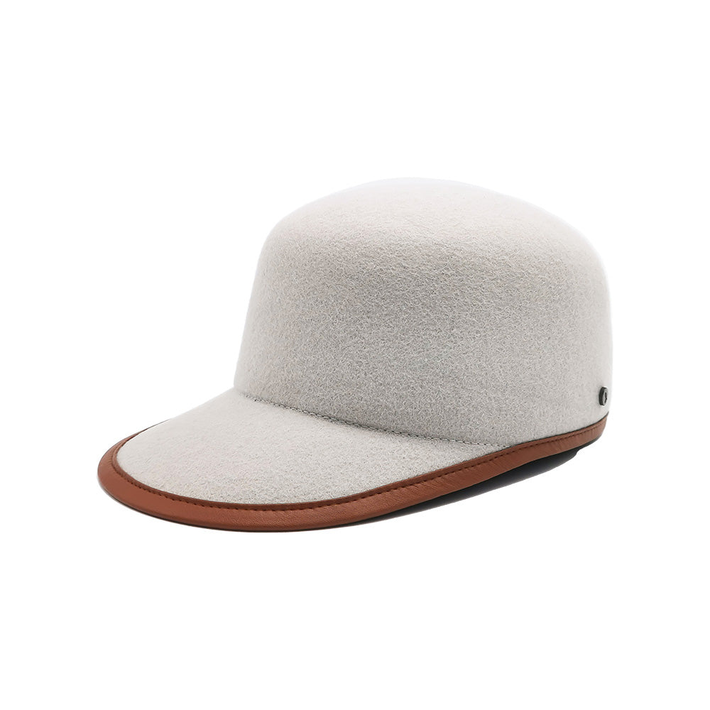 doria-1905-pony-baseball-cap-feltro-lana-cappuccino image 3
