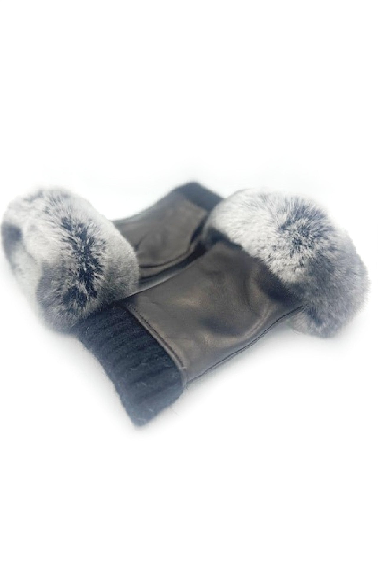 sermoneta-gloves-manicotto-2bt-fodera-cashmere-con-bordo-rex-nero image 3