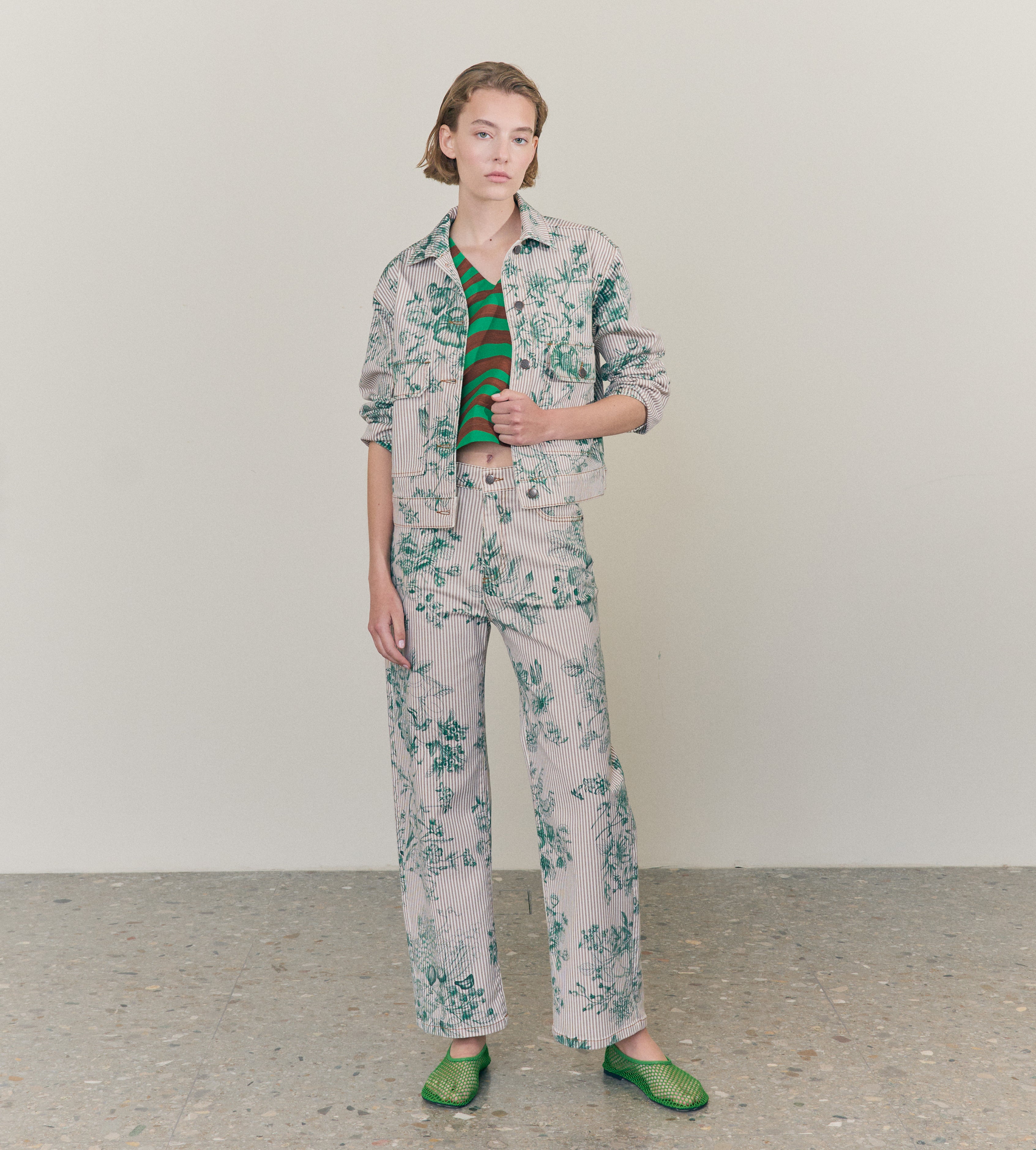 mantero-1902-anais-giacca-denim-stampato image 1