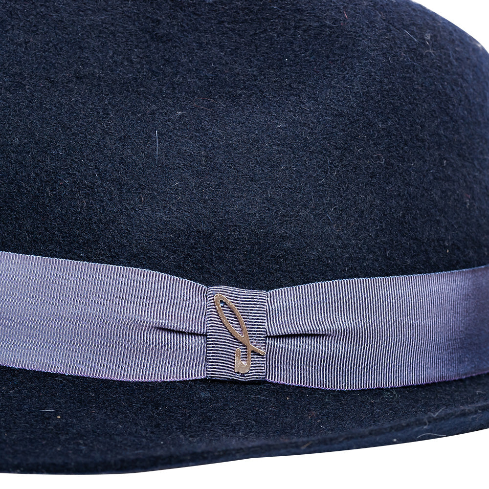 doria-1905-roberto-fedora-in-feltro-di-lana-blu-notte image 3