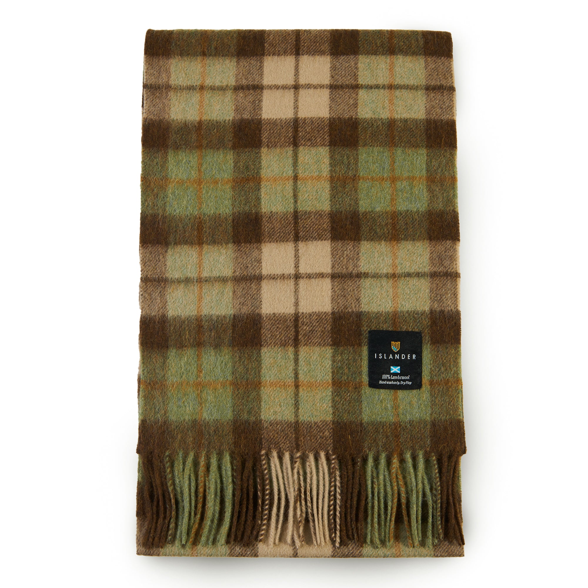 cappellificio-biellese-1935-lambswool-scarf-sciarpa-chestnut-tartan image 3