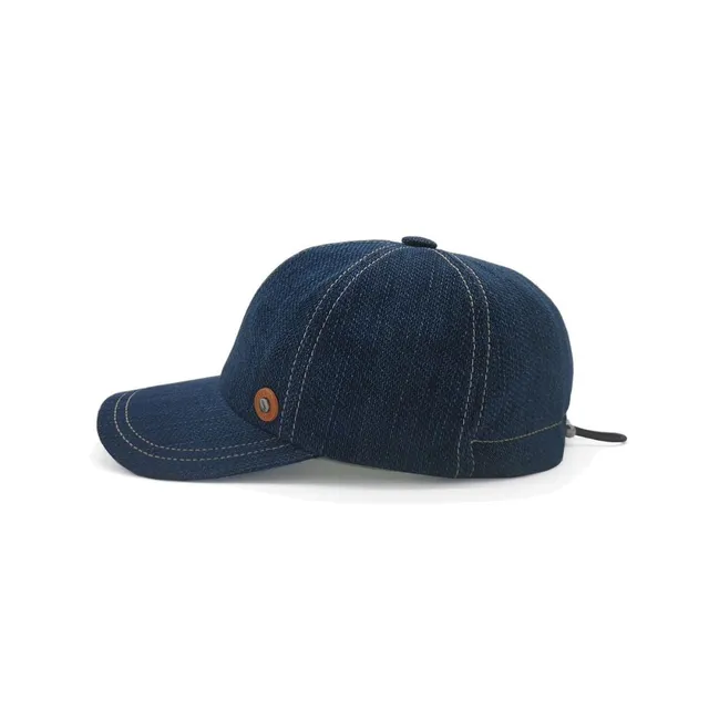 doria-1905-eolo-berretto-da-baseball-in-denim-vintage-blu image 1