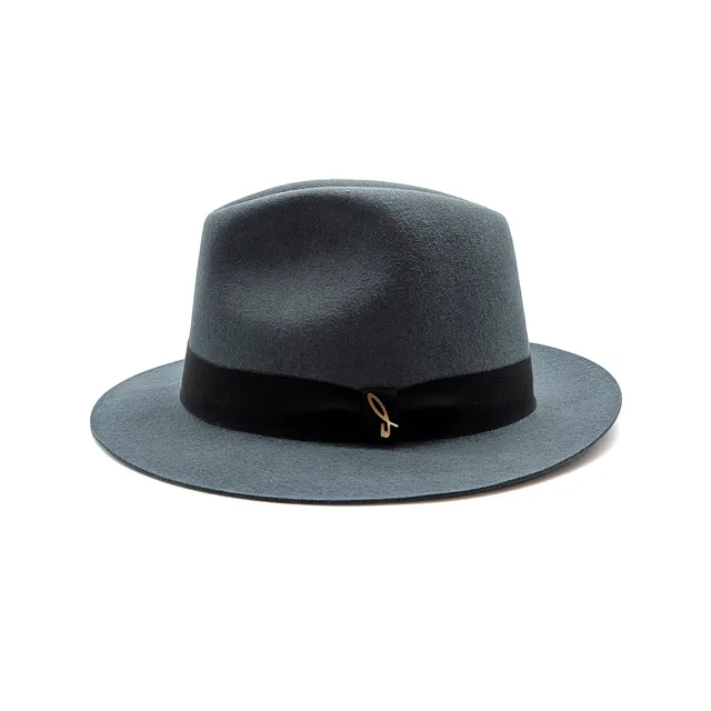 doria-1905-vittorio-cappello-fedora-feltro-lapin-brughiera image 1