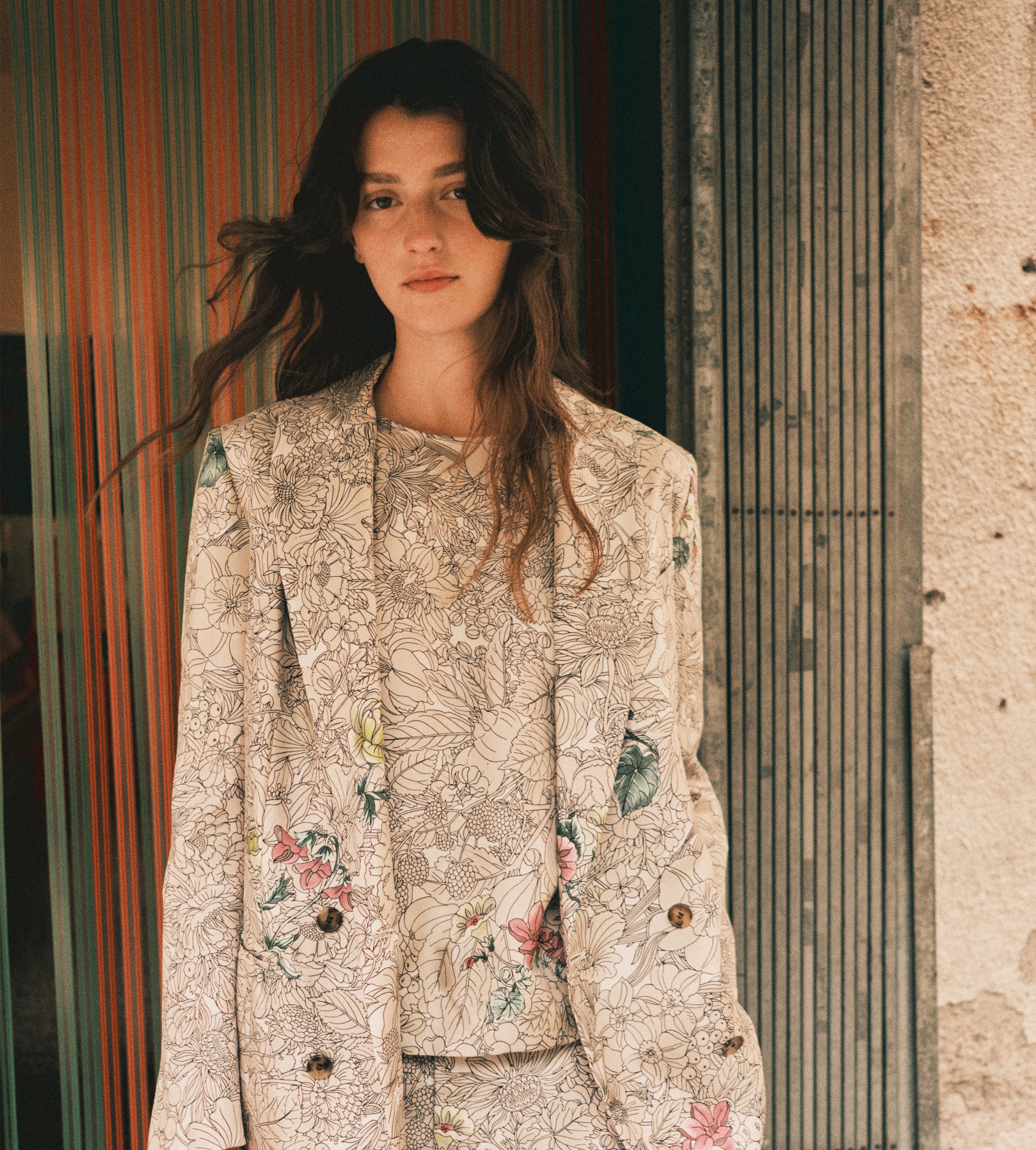 mantero-1902-charlotte-kimono-t-shirt-con-bottone-in-resina image 5