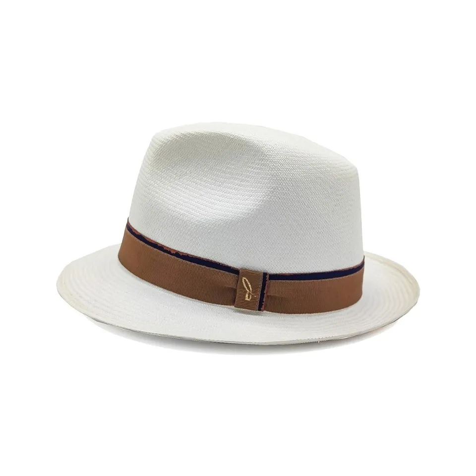 doria-1905-vittorio-fedora-panama-in-paglia-toquilla-bianca image 1