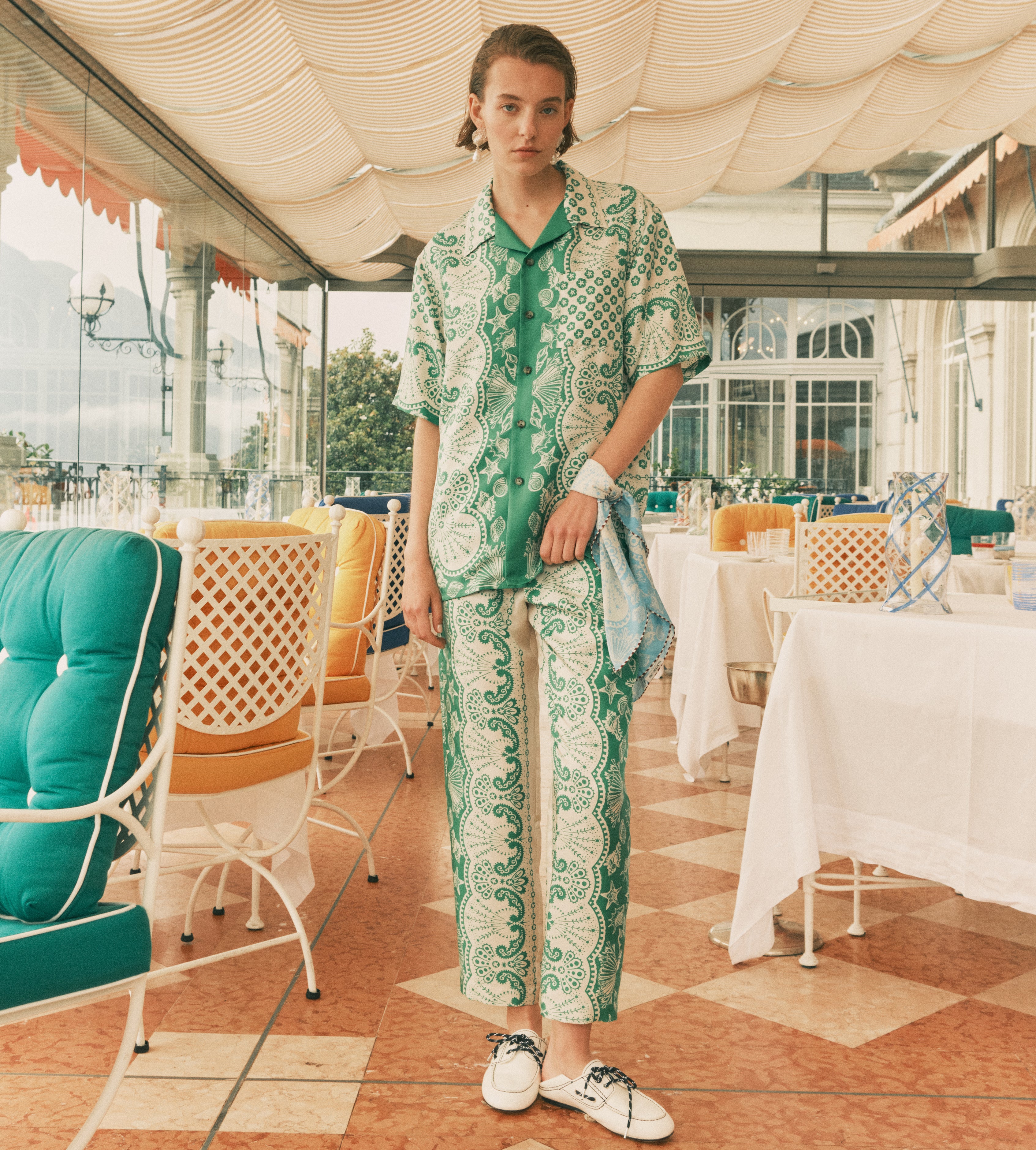 mantero-1902-doris-pantaloni-cropped-sartoriali-2 image 2