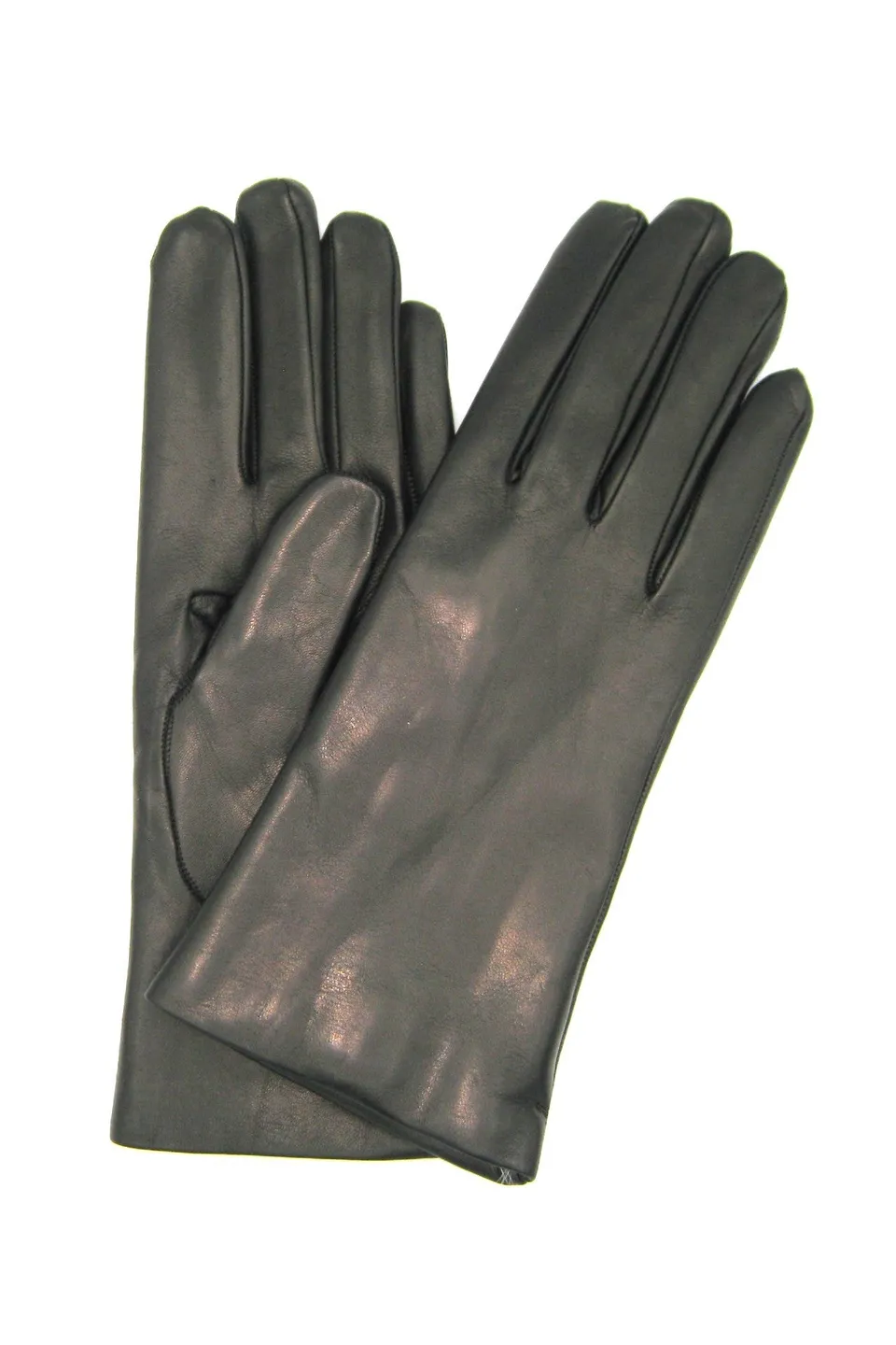 sermoneta-gloves-guanto-classico-donna-in-nappa-foderato-lapin-nero image 1