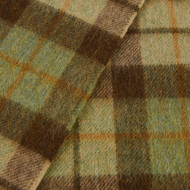 cappellificio-biellese-1935-lambswool-scarf-sciarpa-chestnut-tartan image 1