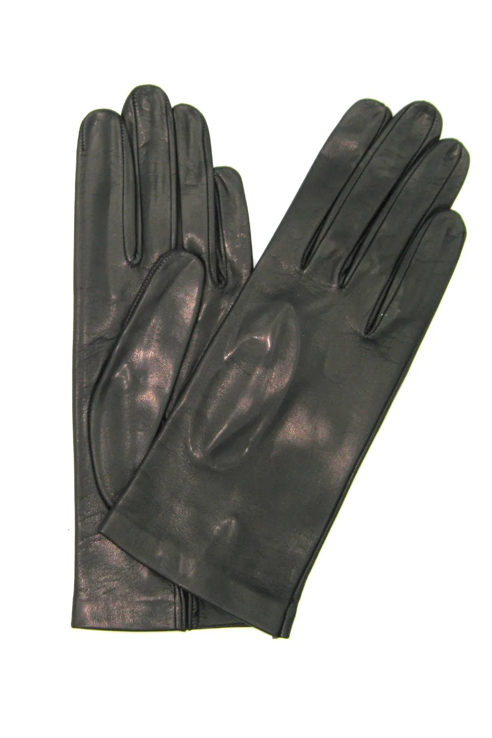 sermoneta-gloves-guanto-classico-da-donna-in-nappa-foderato-seta-nero image 1