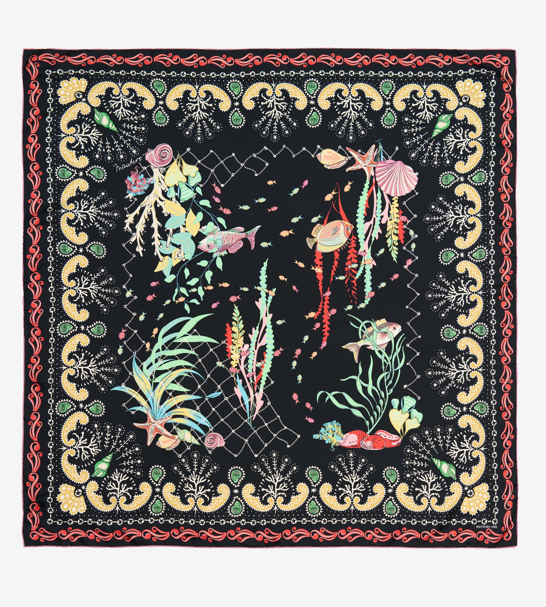 mantero-1902-coral-garden-carr-classico-90x90-cm-3 image 1