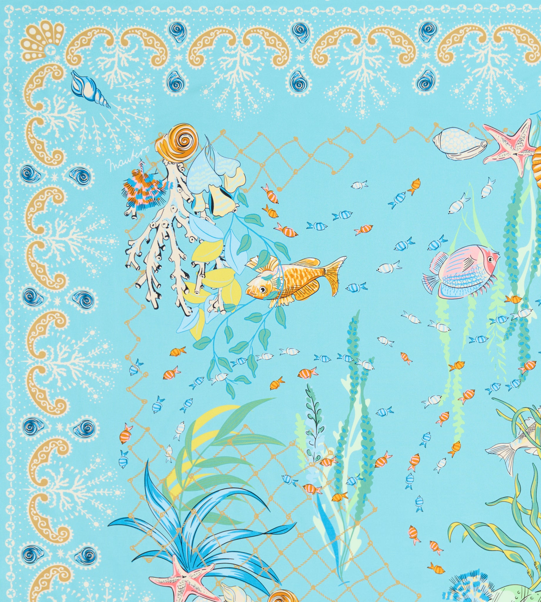 mantero-1902-coral-garden-carr-classico-90x90-cm image 4
