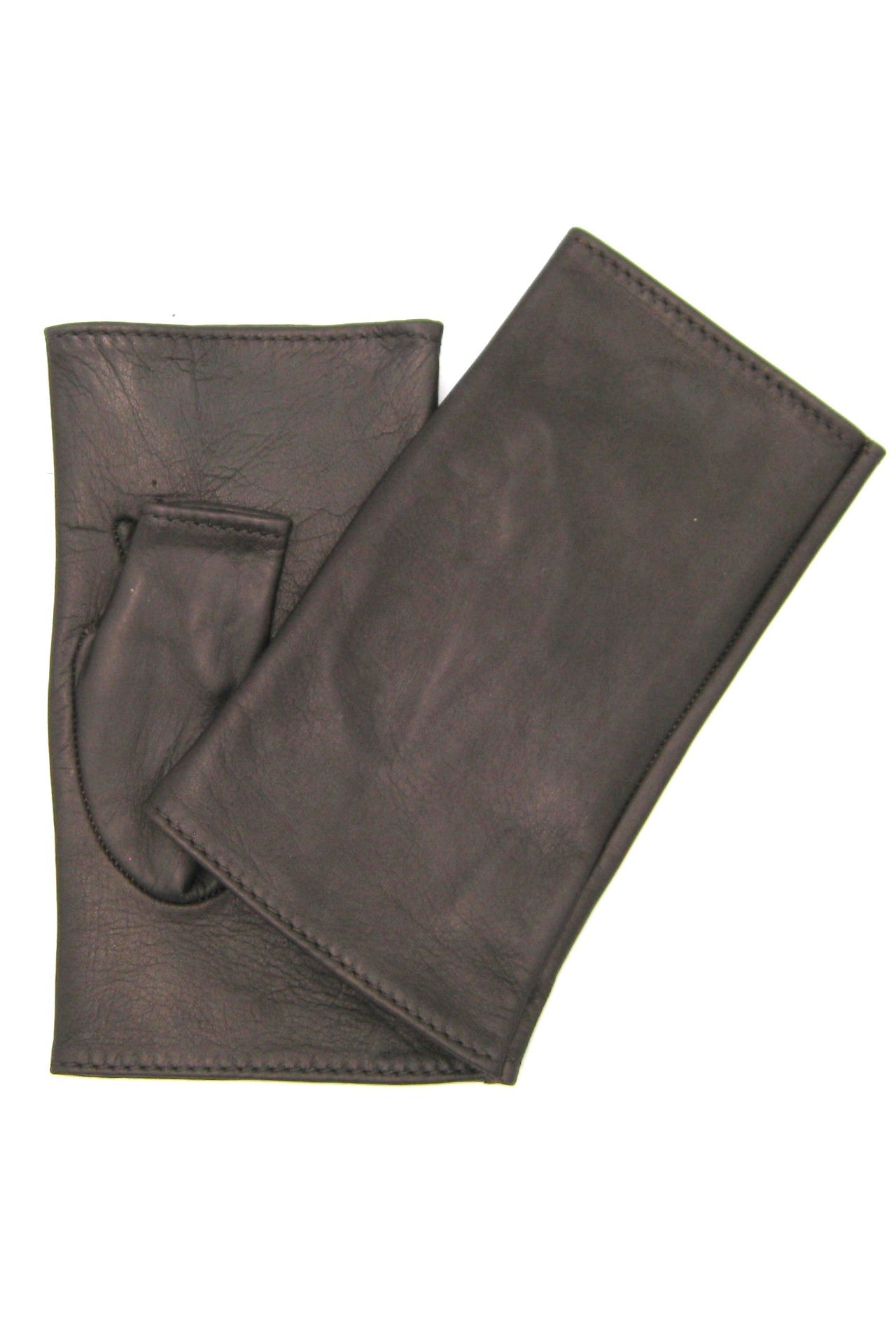 sermoneta-gloves-manicotto-in-nappa-2bt-foderato-in-seta-t-moro image 1