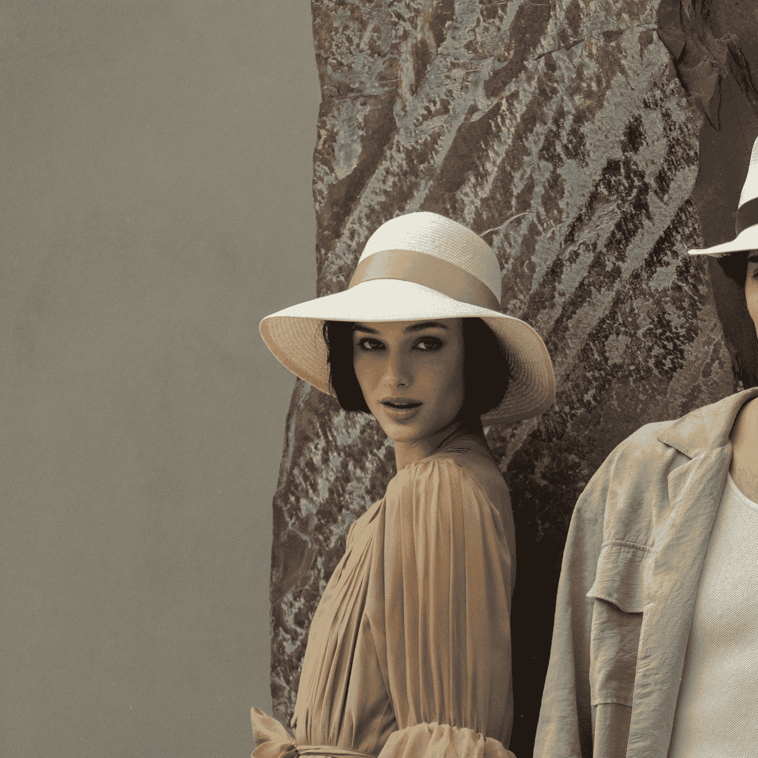 doria-1905-azulina-cappello-cloche-in-papier-giapponese-donna image 2