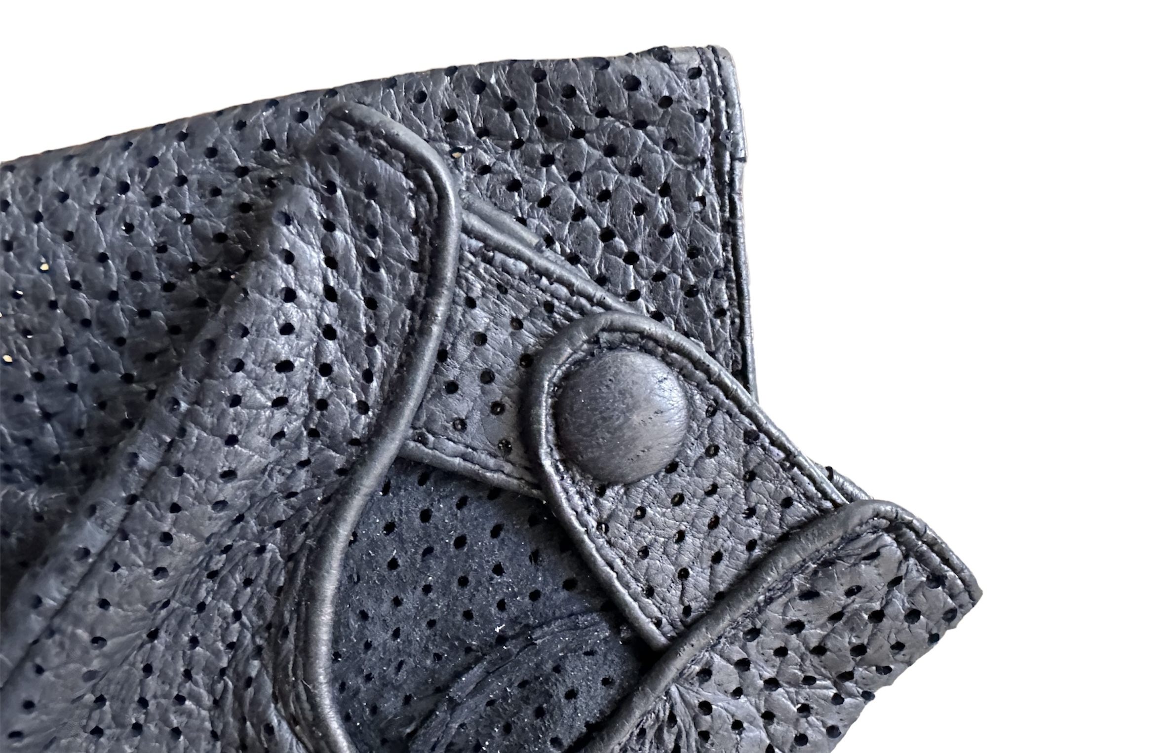 merola-gloves-guanti-in-pelle-pecary-cuciti-a-mano-traforati-senza-dita image 2