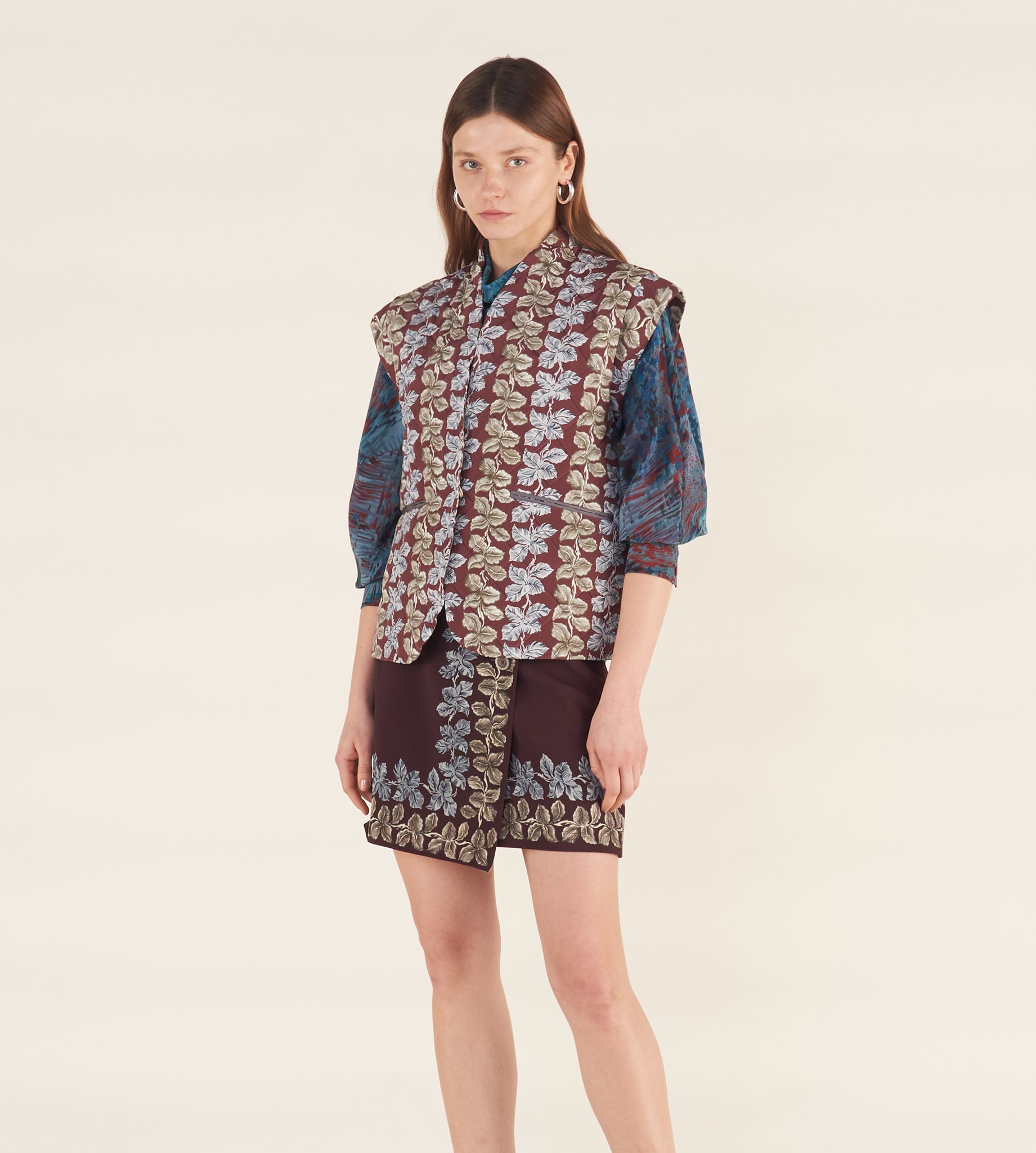 mantero-1902-nora-gilet-trapuntato-donna image 4