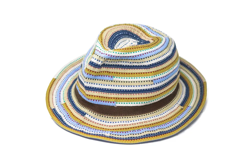 grevi-sama-trilby-in-gros-grain-multicolore-tesa-5-cm image 1
