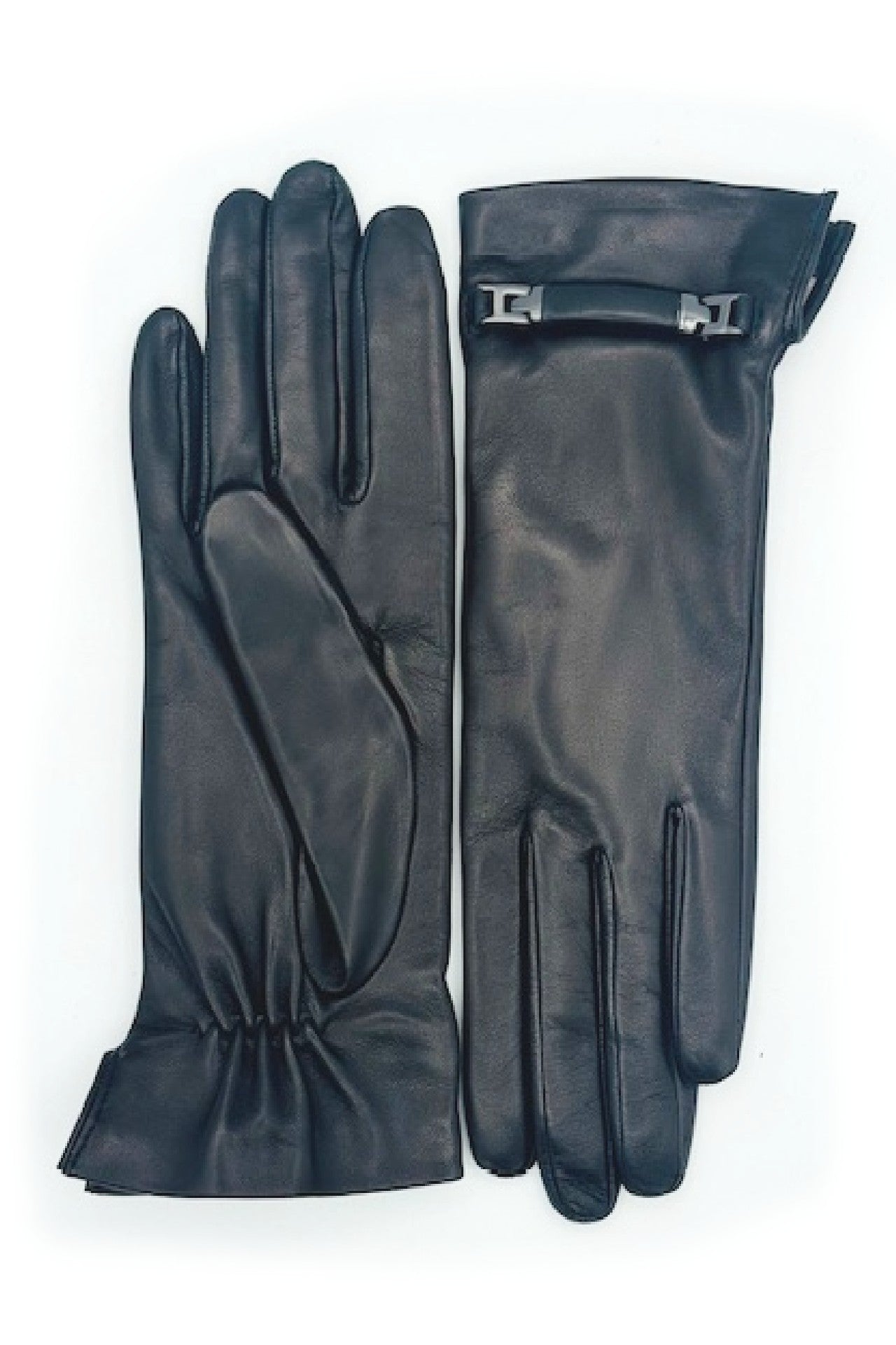 sermoneta-gloves-guanto-in-nappa-con-staffa-al-polso-foderato-cashmere-nero image 2