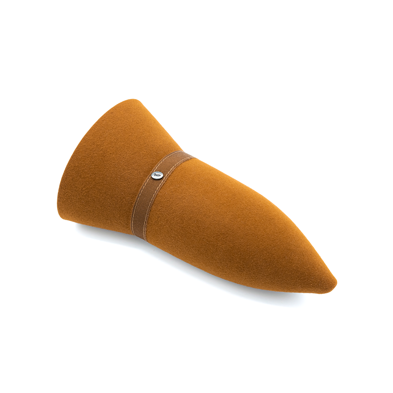 doria-1905-roller-cappello-arrotolabile-feltro-lapin-suede-marrone-caramello image 3