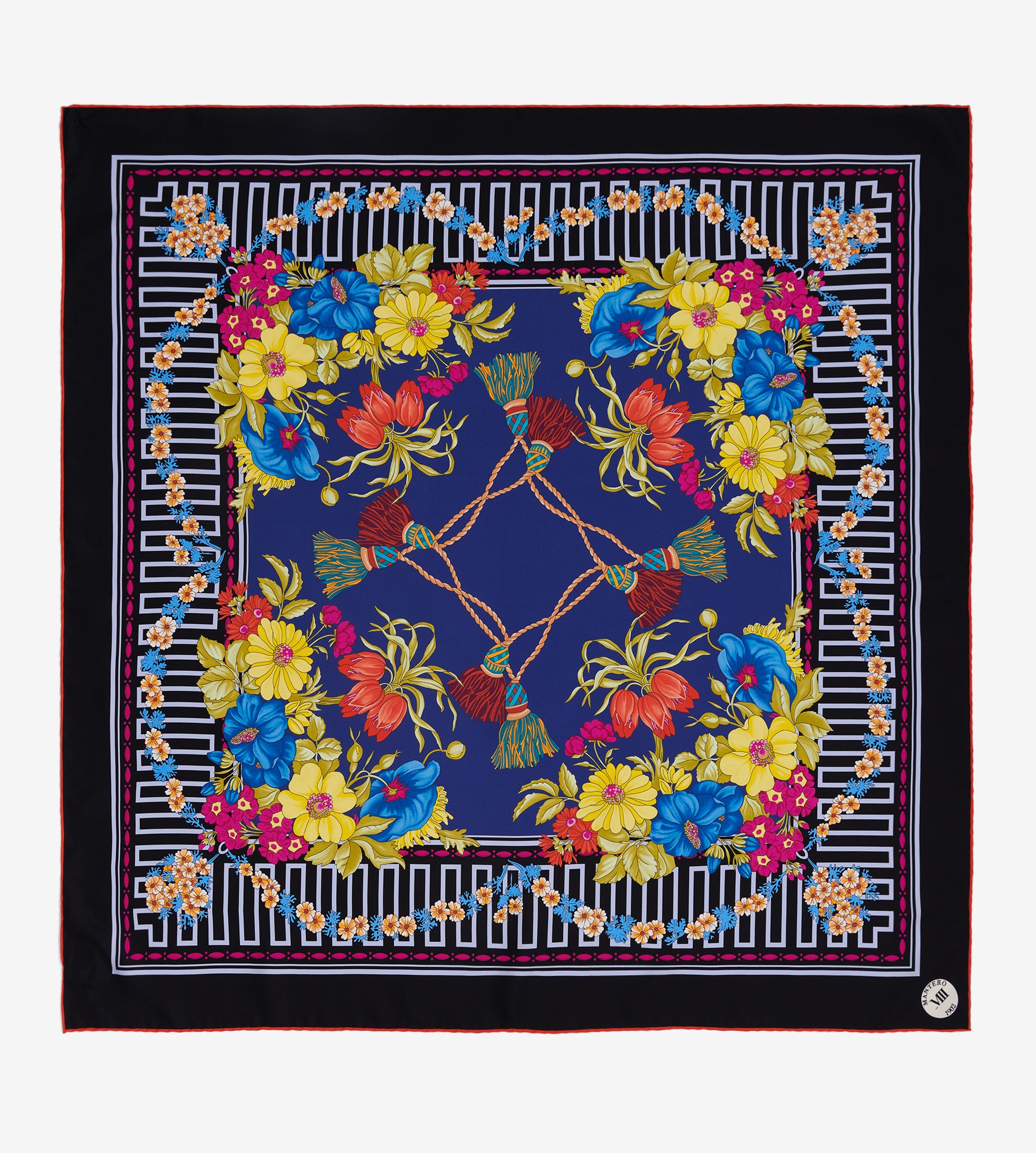 mantero-1902-archivio-n-53-villa-borghese-classic-carr-90x90-cm image 1