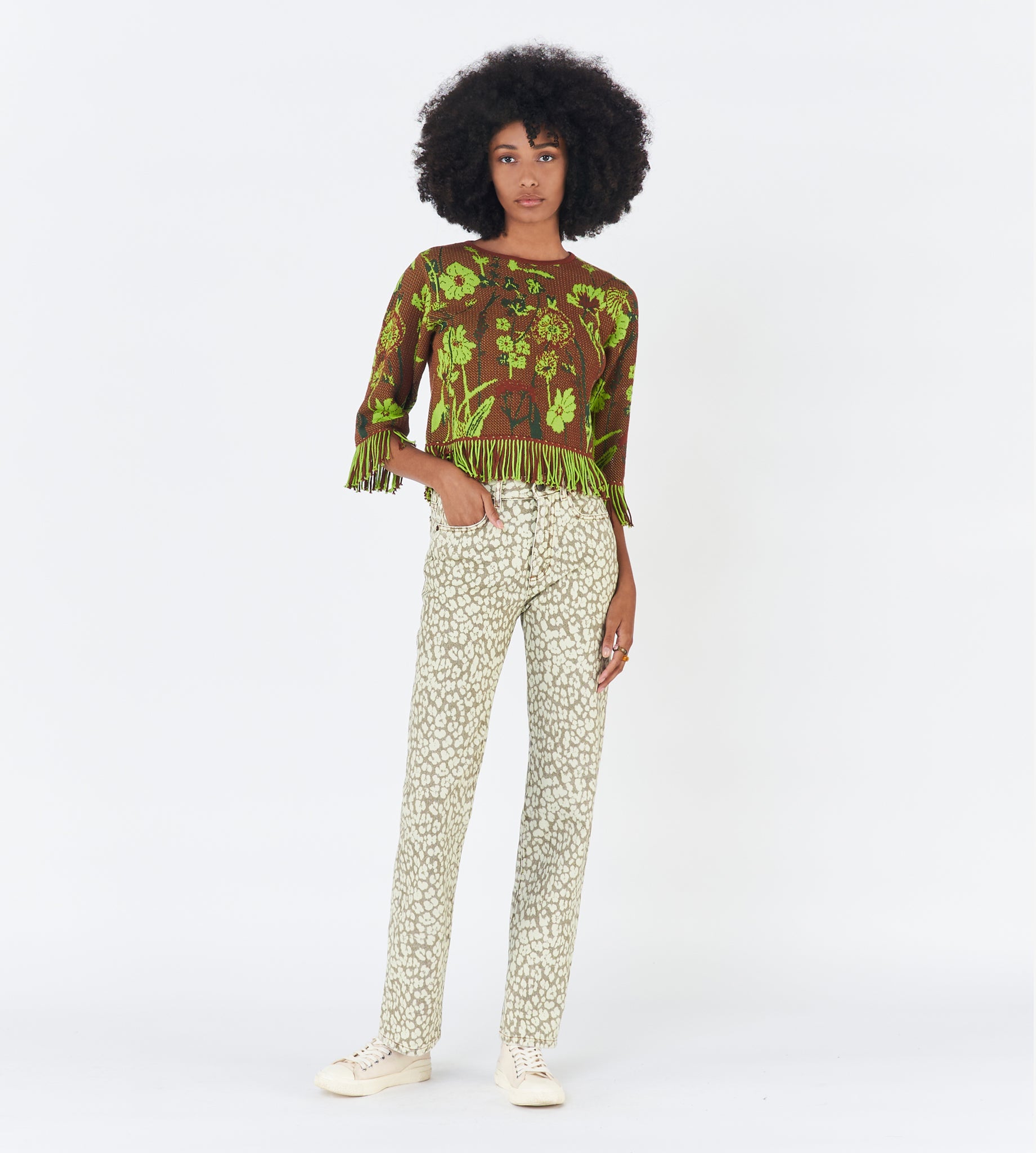 mantero-1902-sandrine-maglia-jacquard-in-cotone image 4