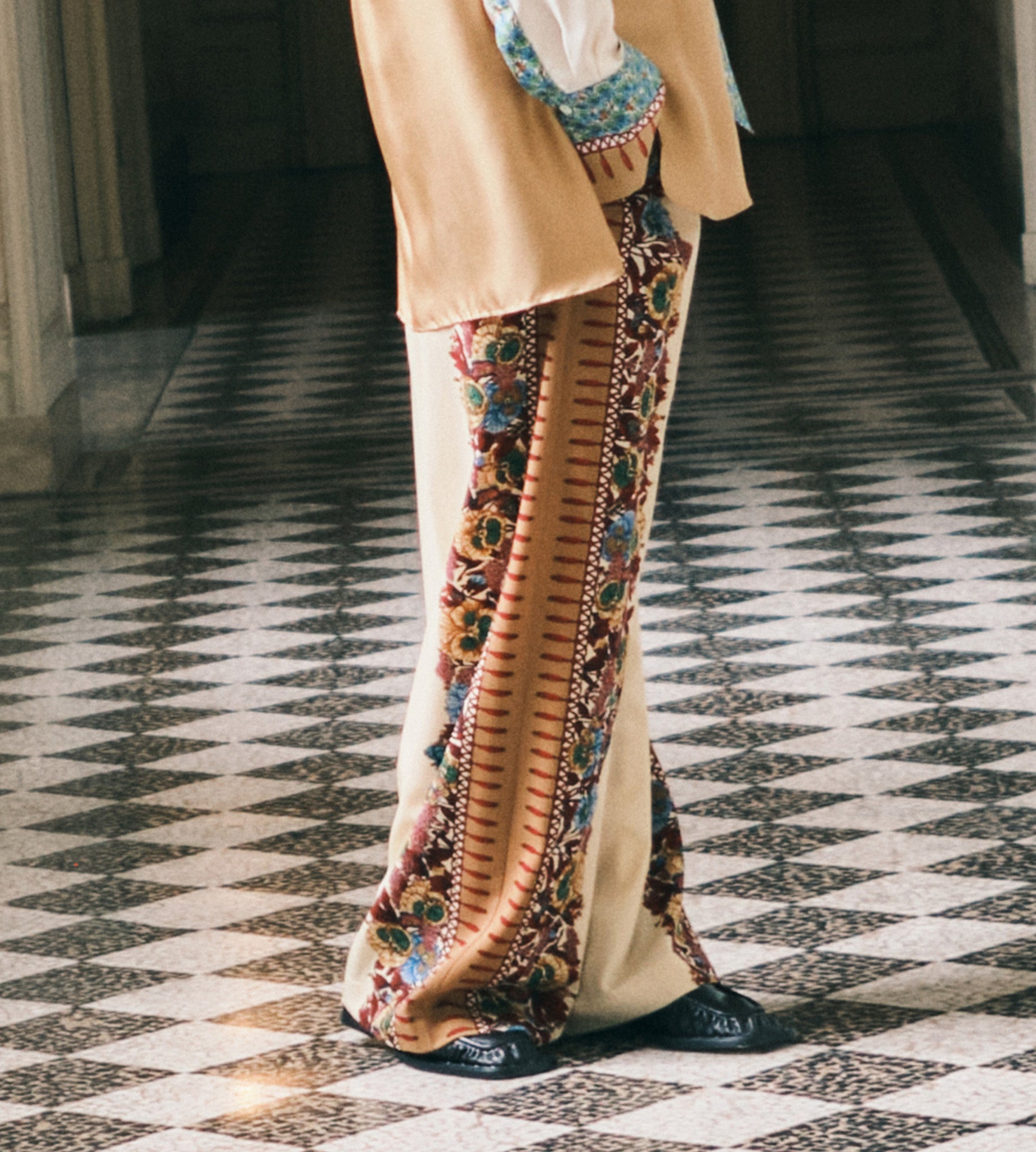 mantero-1902-colette-pantaloni-a-palazzo-in-seta image 7