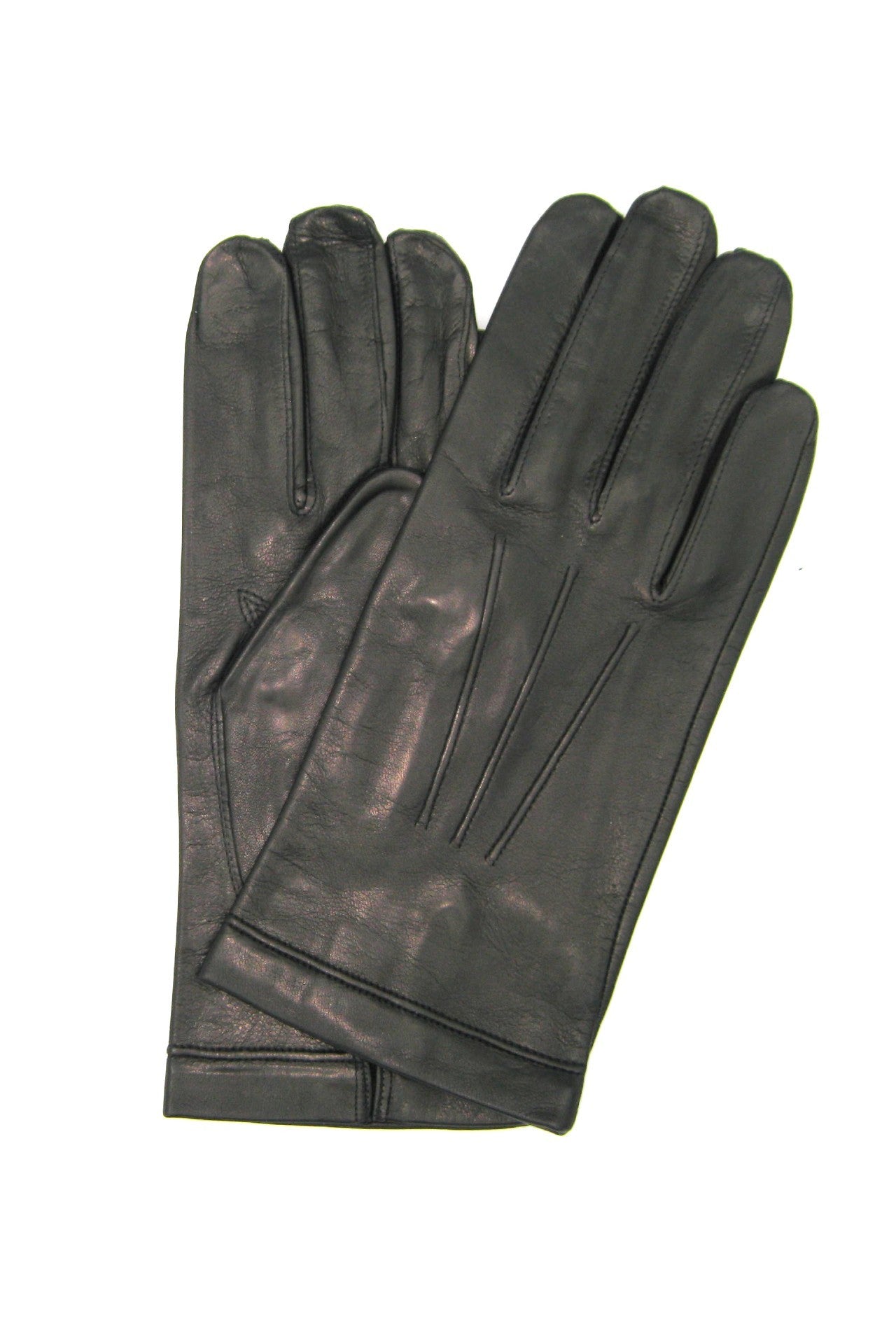 sermoneta-gloves-guanto-da-uomo-in-nappa-foderato-seta-nero image 1