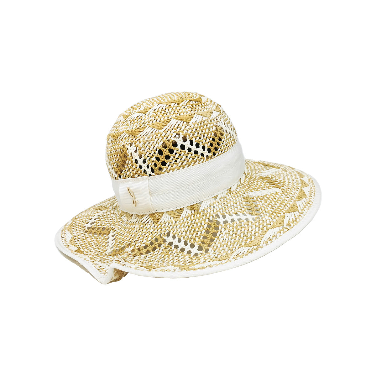 doria-1905-azulina-cloche-in-pizzo-papier-tufo-naturale image 1