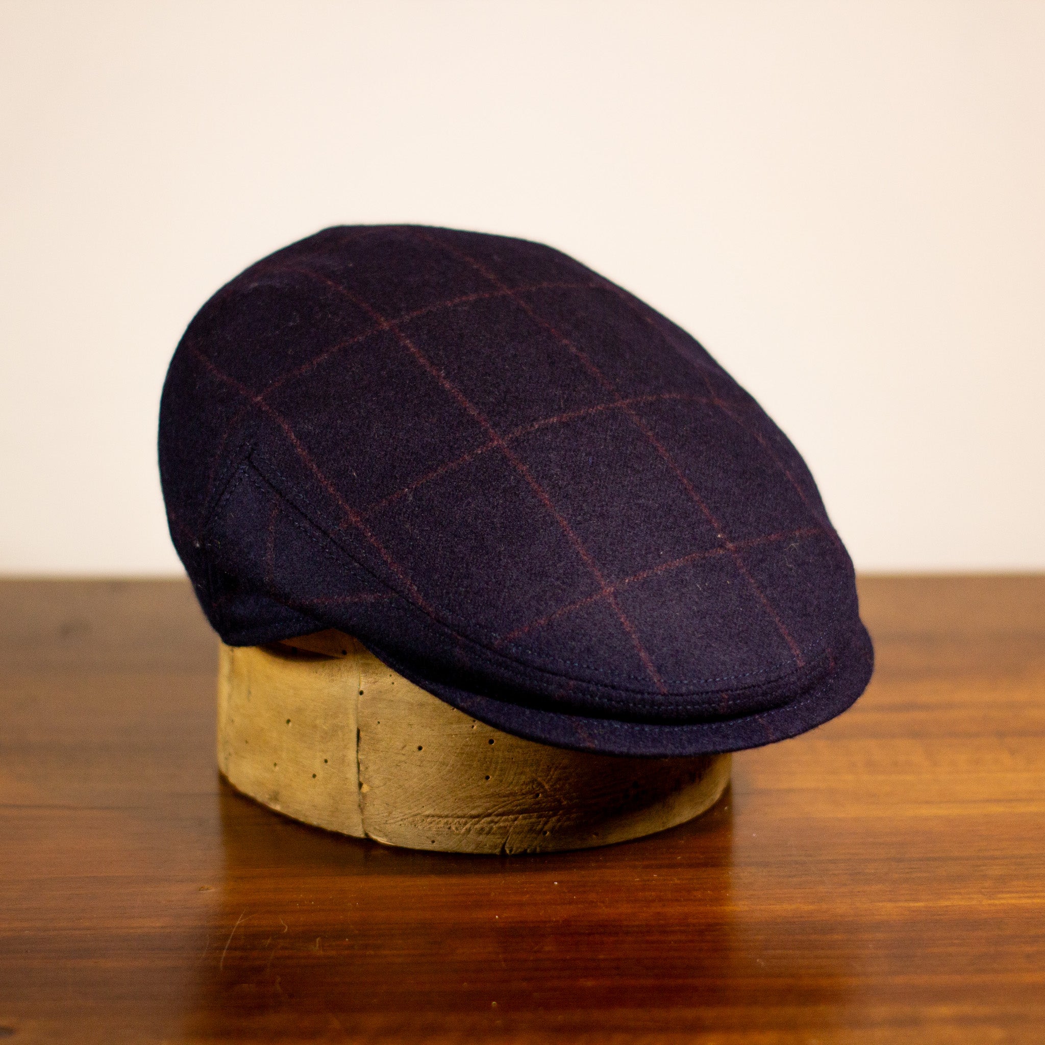 cappellificio-biellese-1935-county-cap-wild-moss-cappello-piatto-in-lana image 2