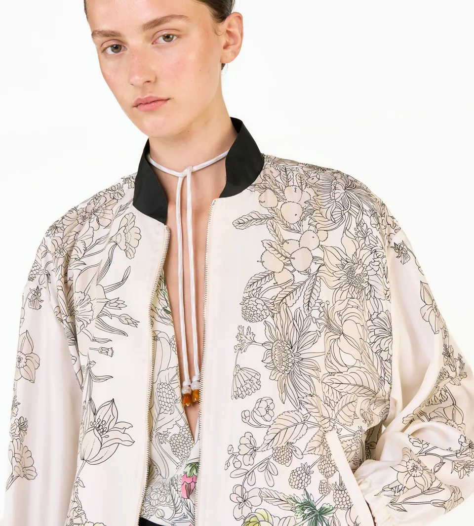 mantero-1902-ariele-bomber-jacket-in-seta-archivio image 1