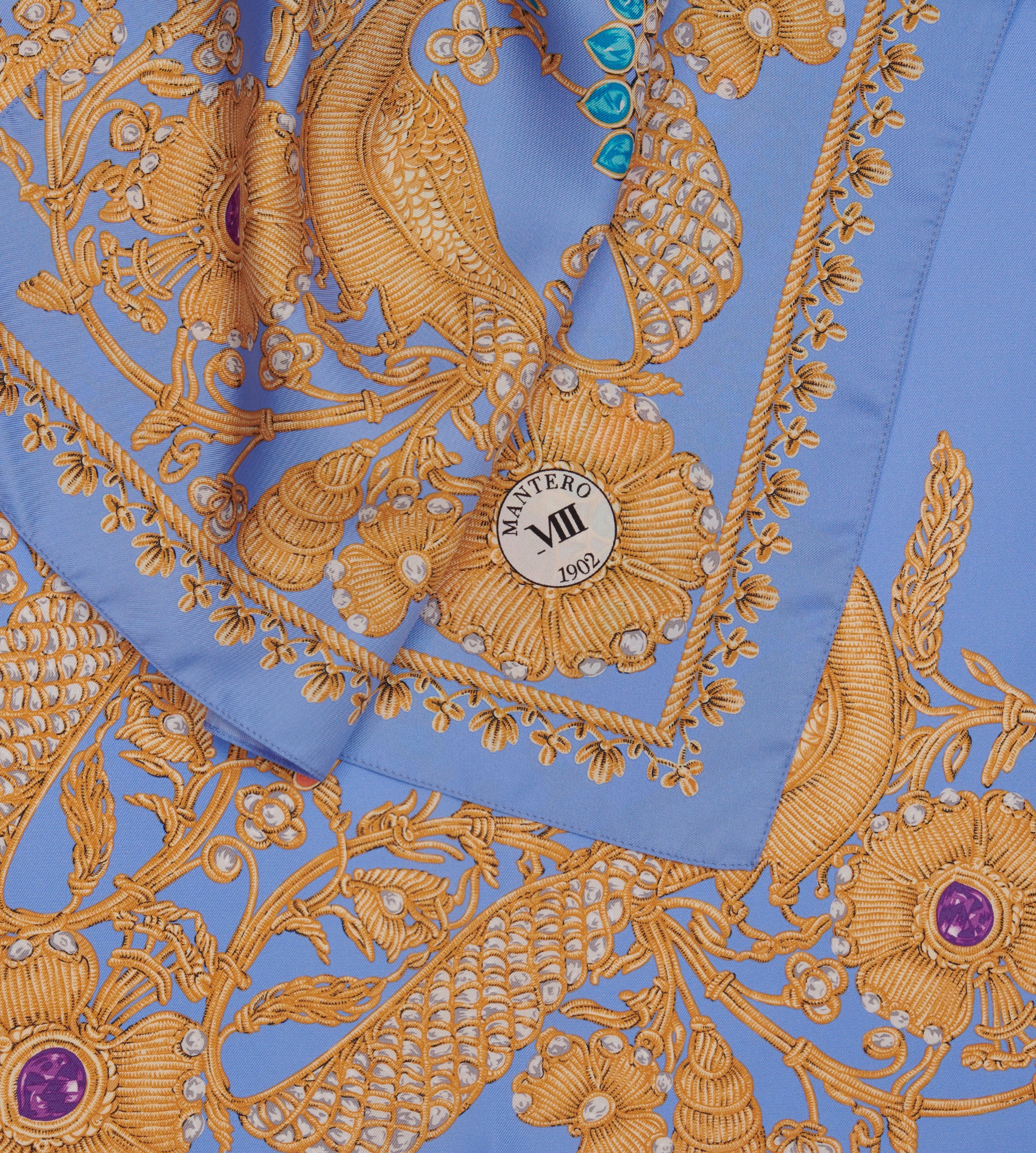 mantero-1902-maharaja-turbante-da-carr-90x90-cm image 2