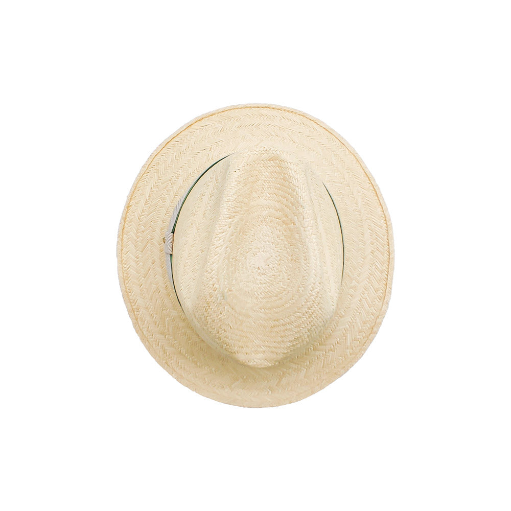 doria-1905-roberto-cappello-panama-herringbone-fedora-tesa-media image 5