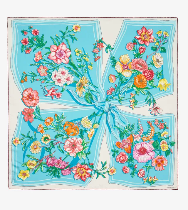 mantero-1902-petals-pies-classic-carr-90x90-cm image 1