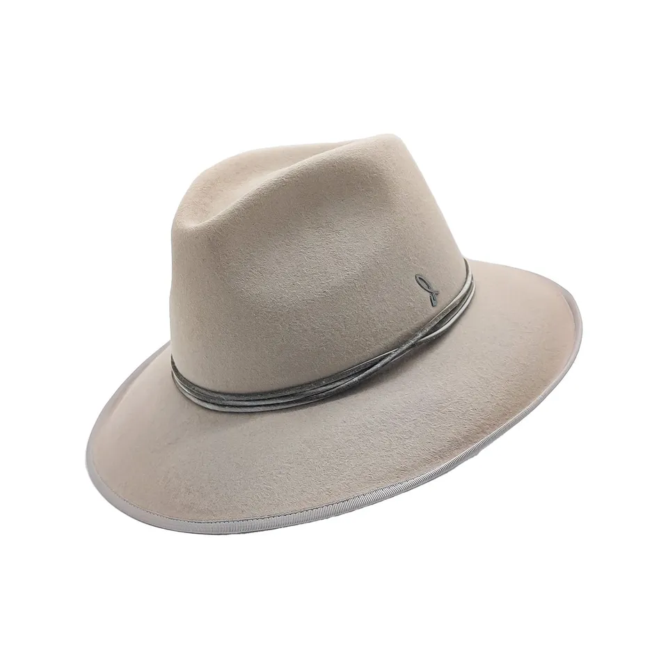 doria-1905-jesse-cappello-western-drop-in-feltro-di-lapin-sabbia image 1