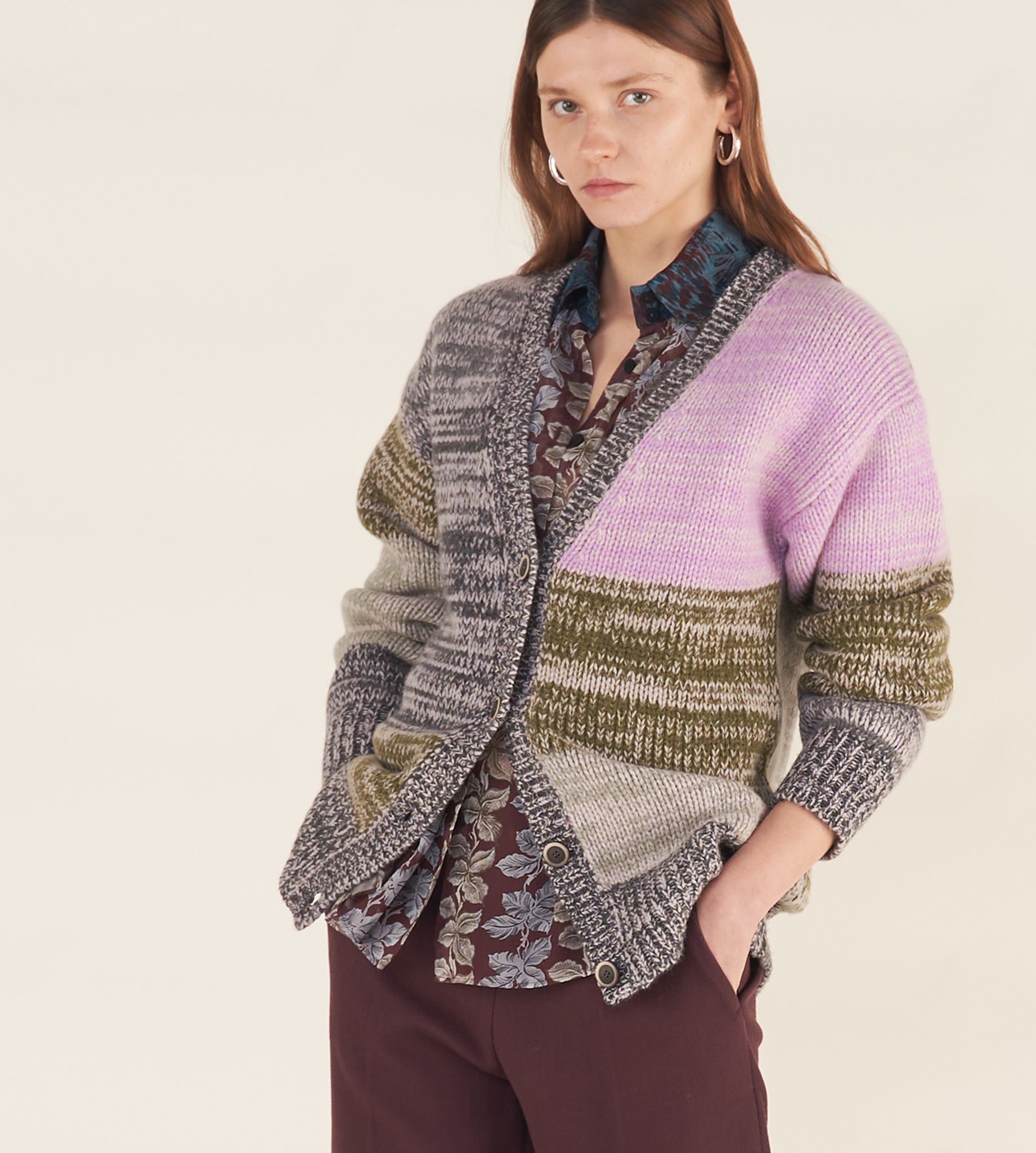 mantero-1902-jessica-maxi-cardigan-cardigan-over-in-lana-cachemire-mulin-fantasi image 2