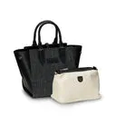 cappellificio-biellese-1935-the-medium-caillie-tote-in-harris-tweed-nero-e-grigi image 1