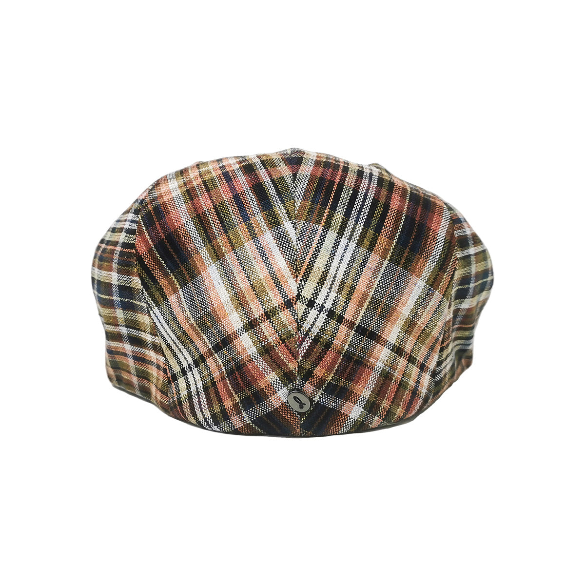 doria-1905-hobo-coppola-piatta-seta-tartan-oliva image 3