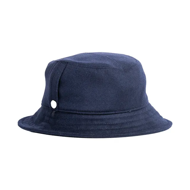 doria-1905-rudol-cappello-bucket-lana-cashmere-blu-notte image 1