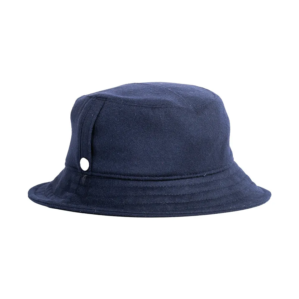 doria-1905-rudol-cappello-bucket-lana-cashmere-blu-notte image 1