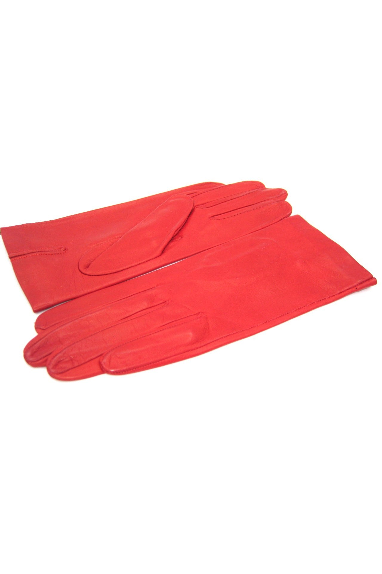 sermoneta-gloves-guanto-classico-da-donna-2bt-in-nappa-con-fodera-in-seta-rosso image 3