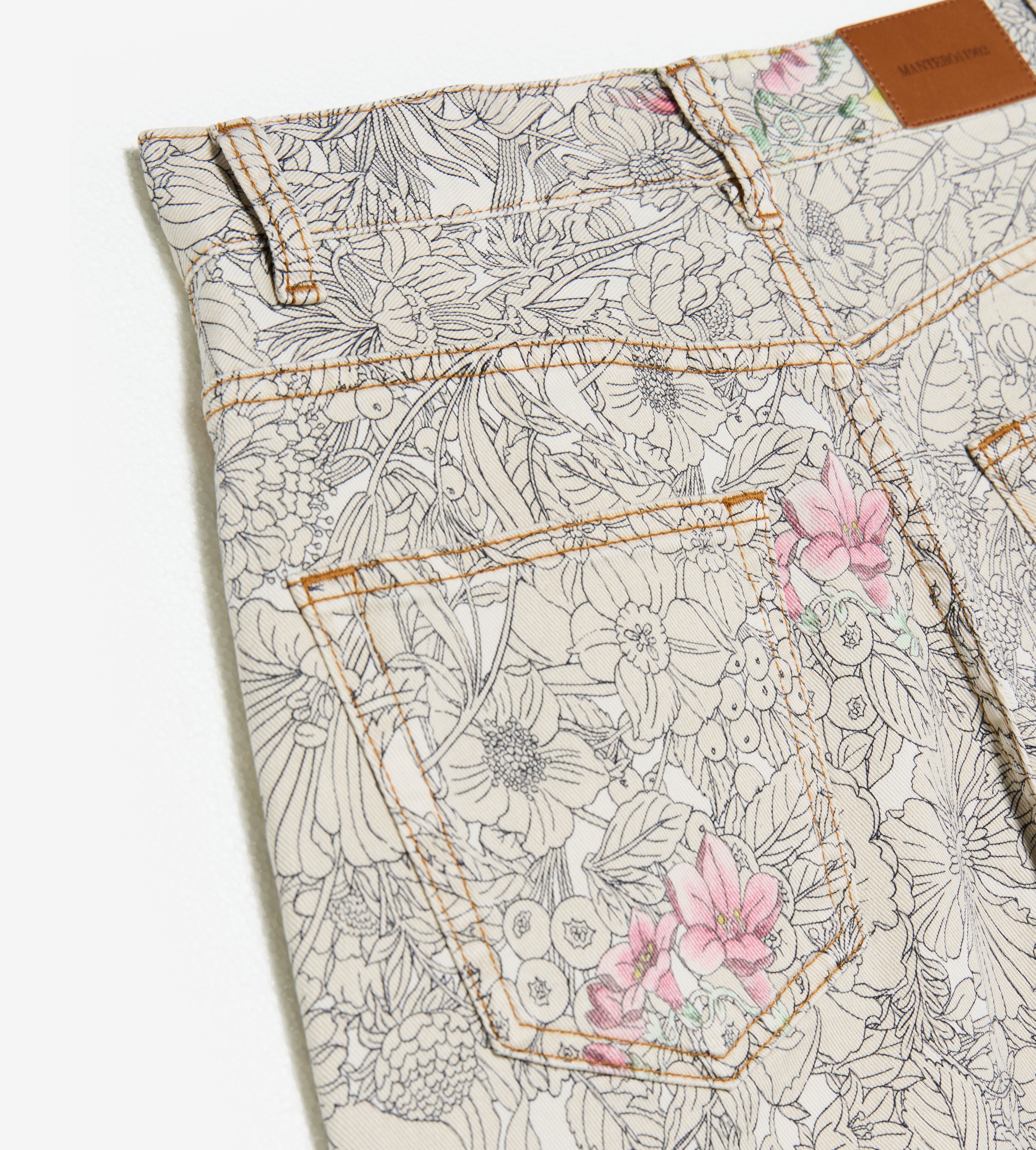 mantero-1902-jolie-jeans-stampato-a-cinque-tasche-gamba-ampia-made-in-italy-2 image 5