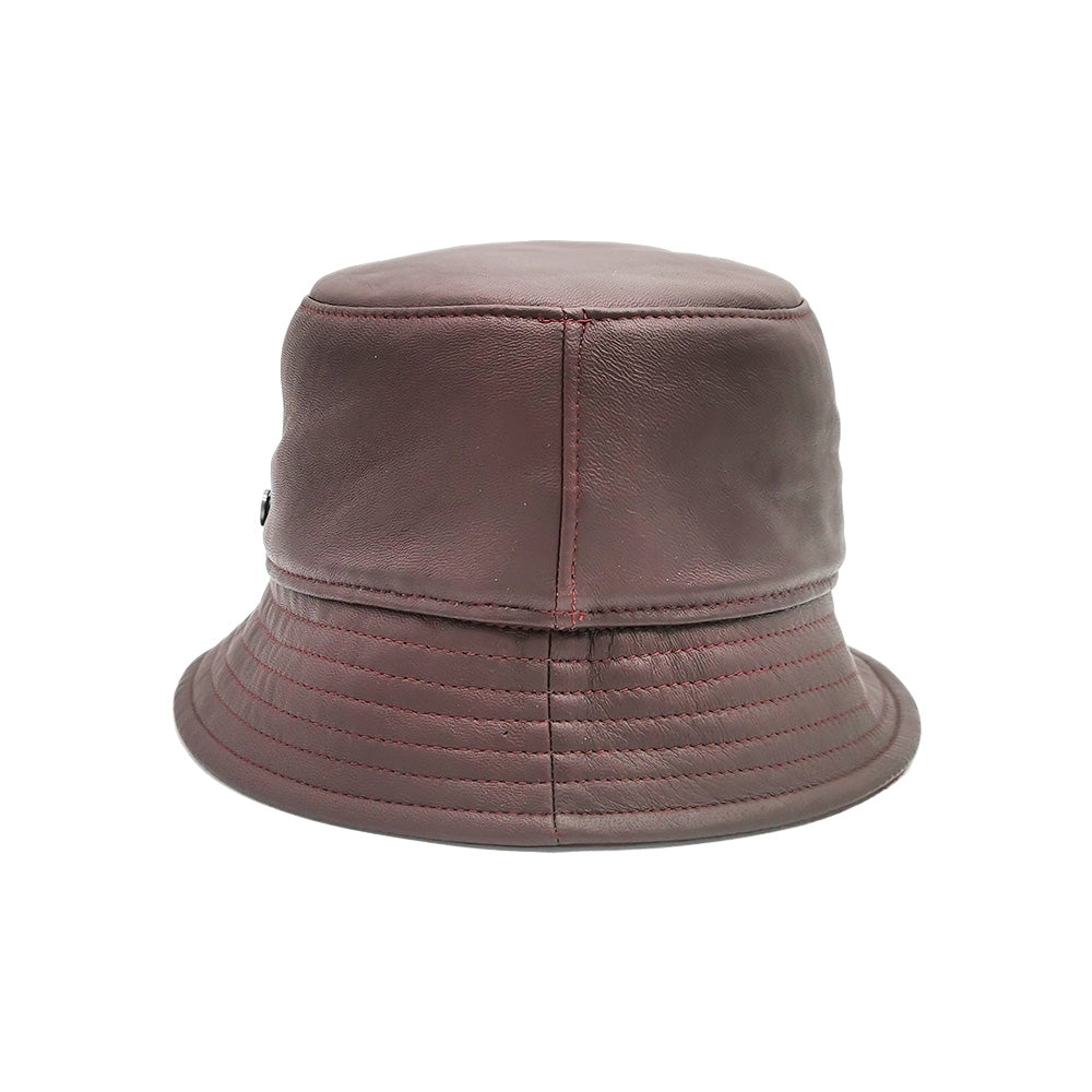 doria-1905-samuel-k-cappello-bucket-in-nappa-negroamaro image 3