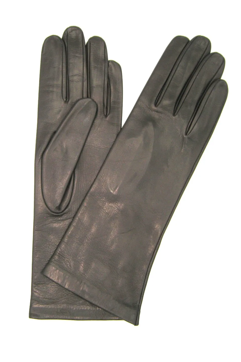 sermoneta-gloves-guanto-classico-donna-in-nappa-foderato-seta-4bt-testa-di-moro image 1